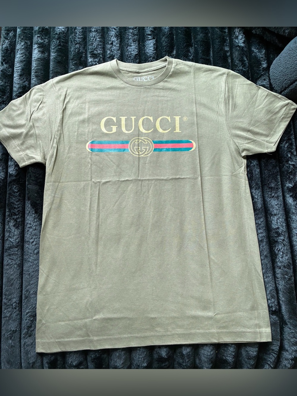 New Men’s Luxury Graphic T-shirt Size L